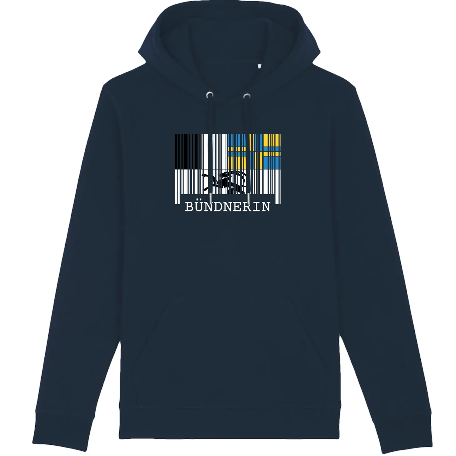 BIO Hoodie | Bündnerin code barre