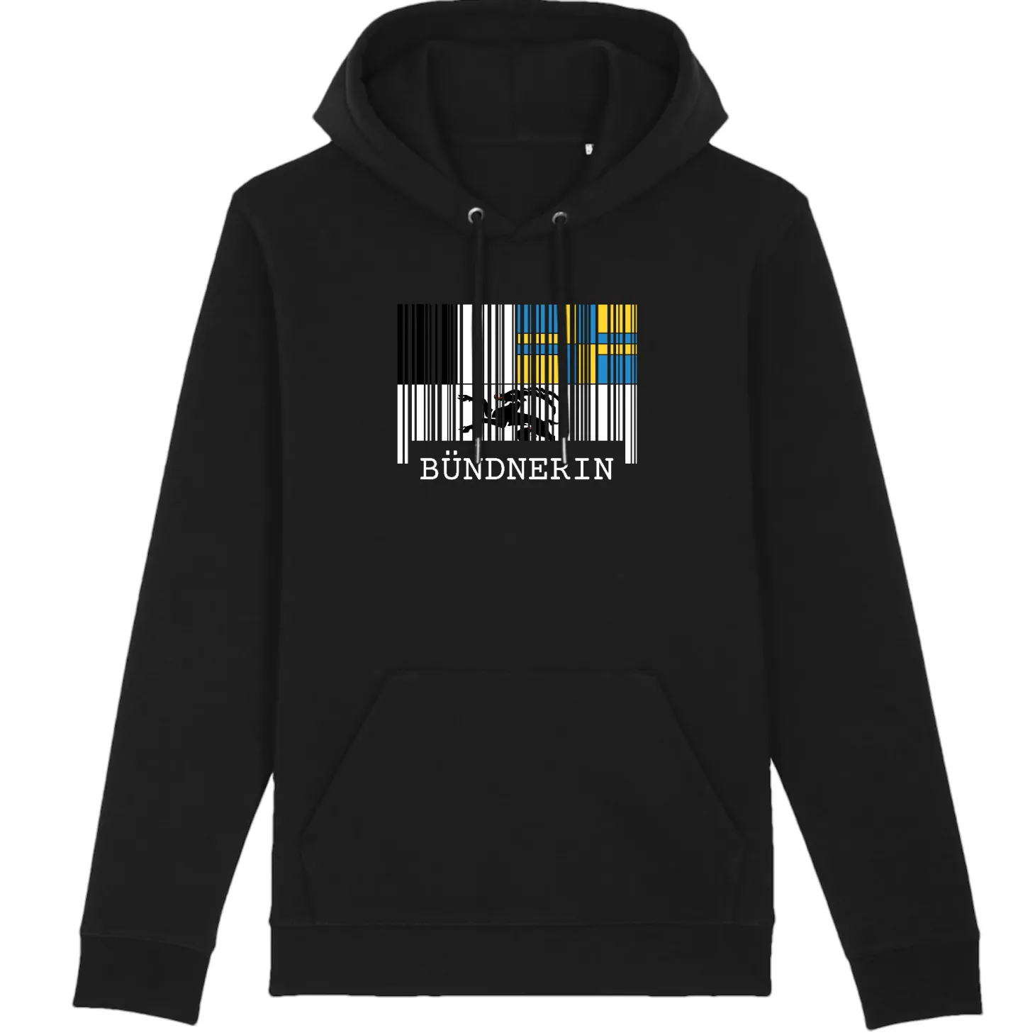 BIO Hoodie | Bündnerin code barre