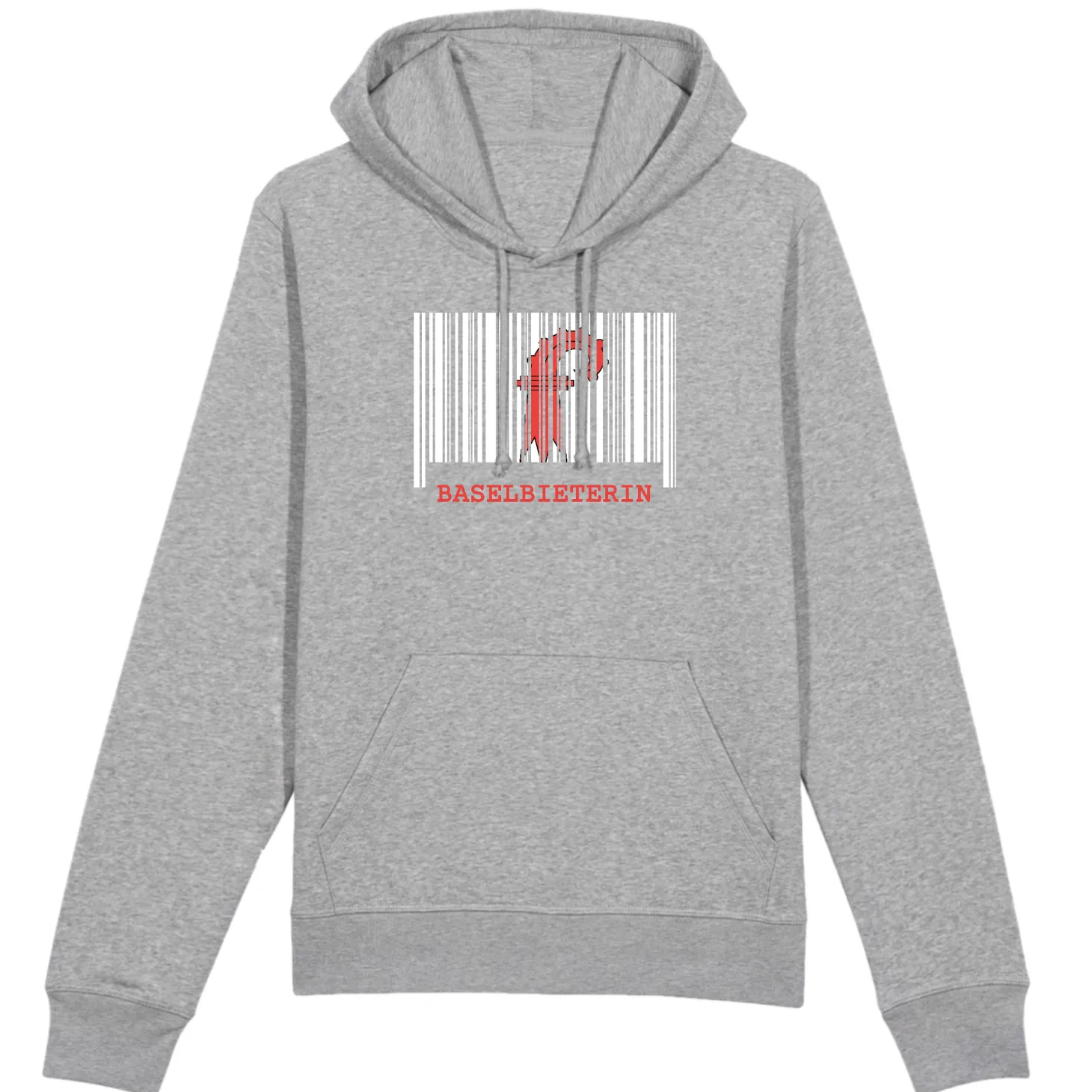 BIO-Hoodie | Baselbieterin-Barcode