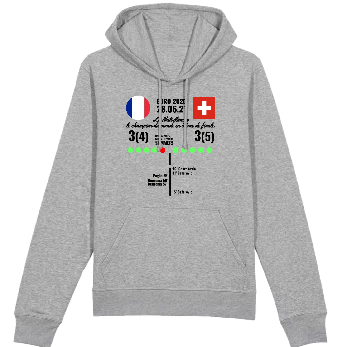 biohoodie__spiel_frankrei_1.webp Bio-Hoodie | Spiel Frankreich - Schweiz - Euro 2020