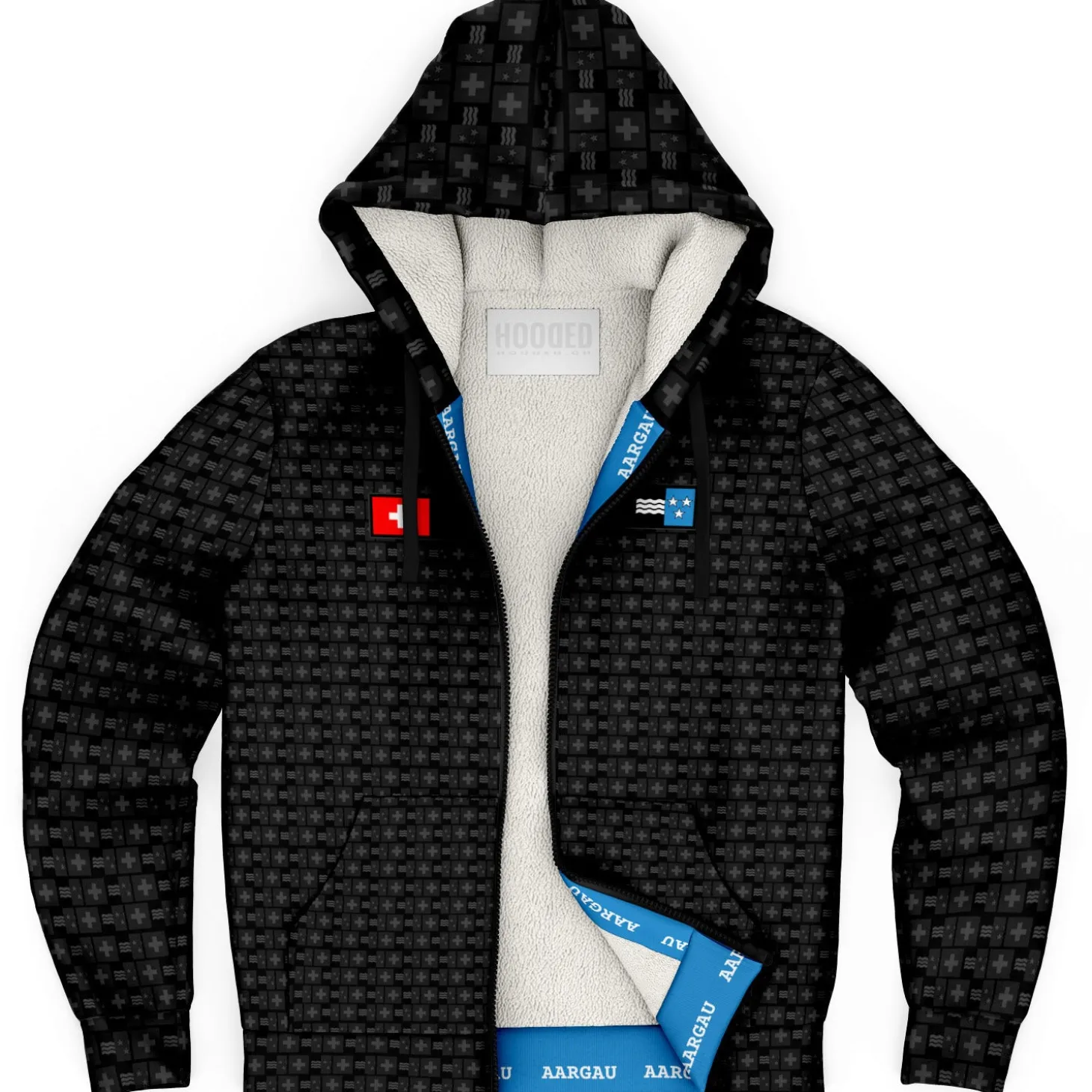 Deluxe Hoodie - Aargauer Muster