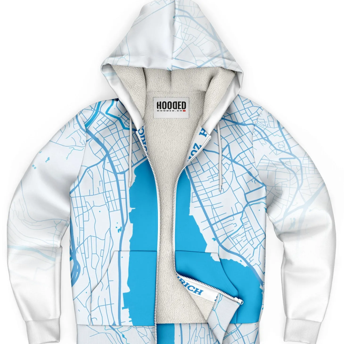 Deluxe Hoodie | Zürich Karte