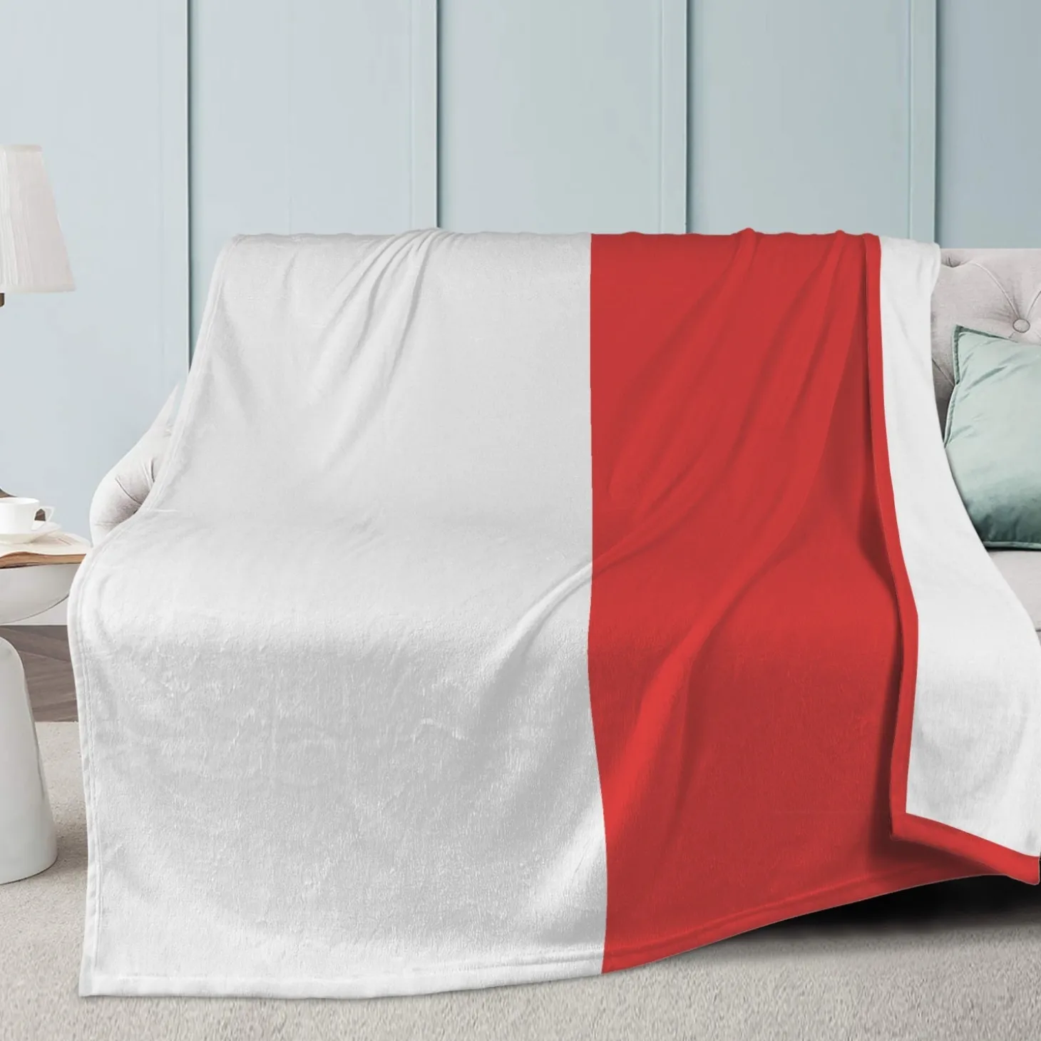 Fleecedecke Solothurn Flagge