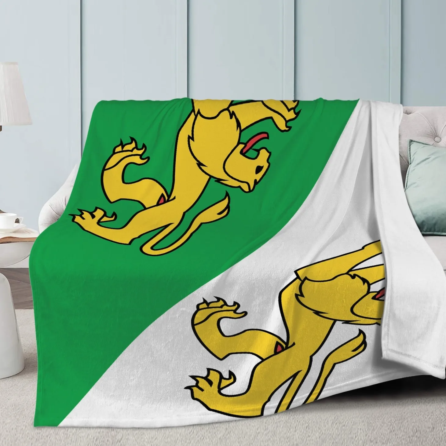 Fleecedecke Thurgau Flagge