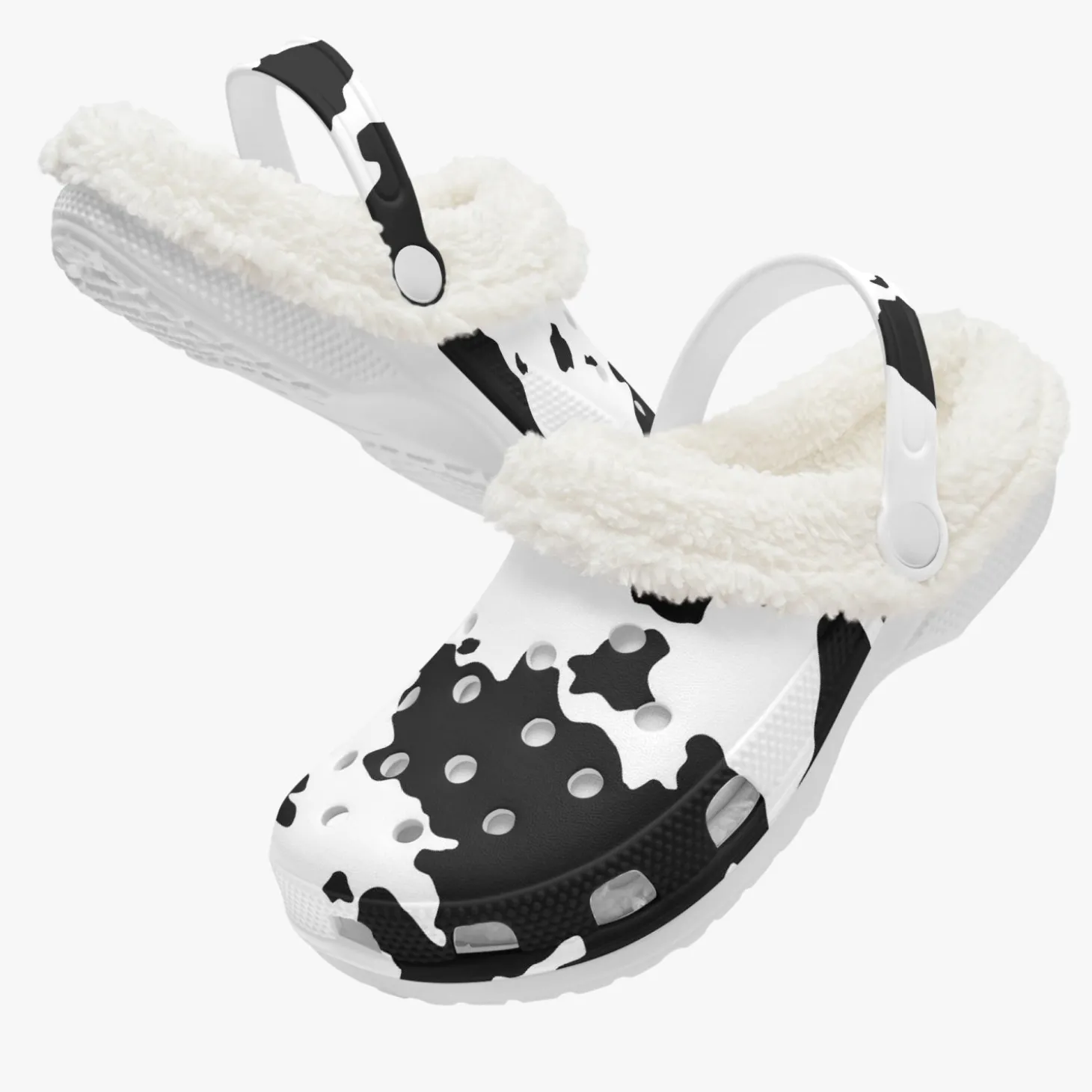 Gefütterte Sandalen/Schlappen Kuh