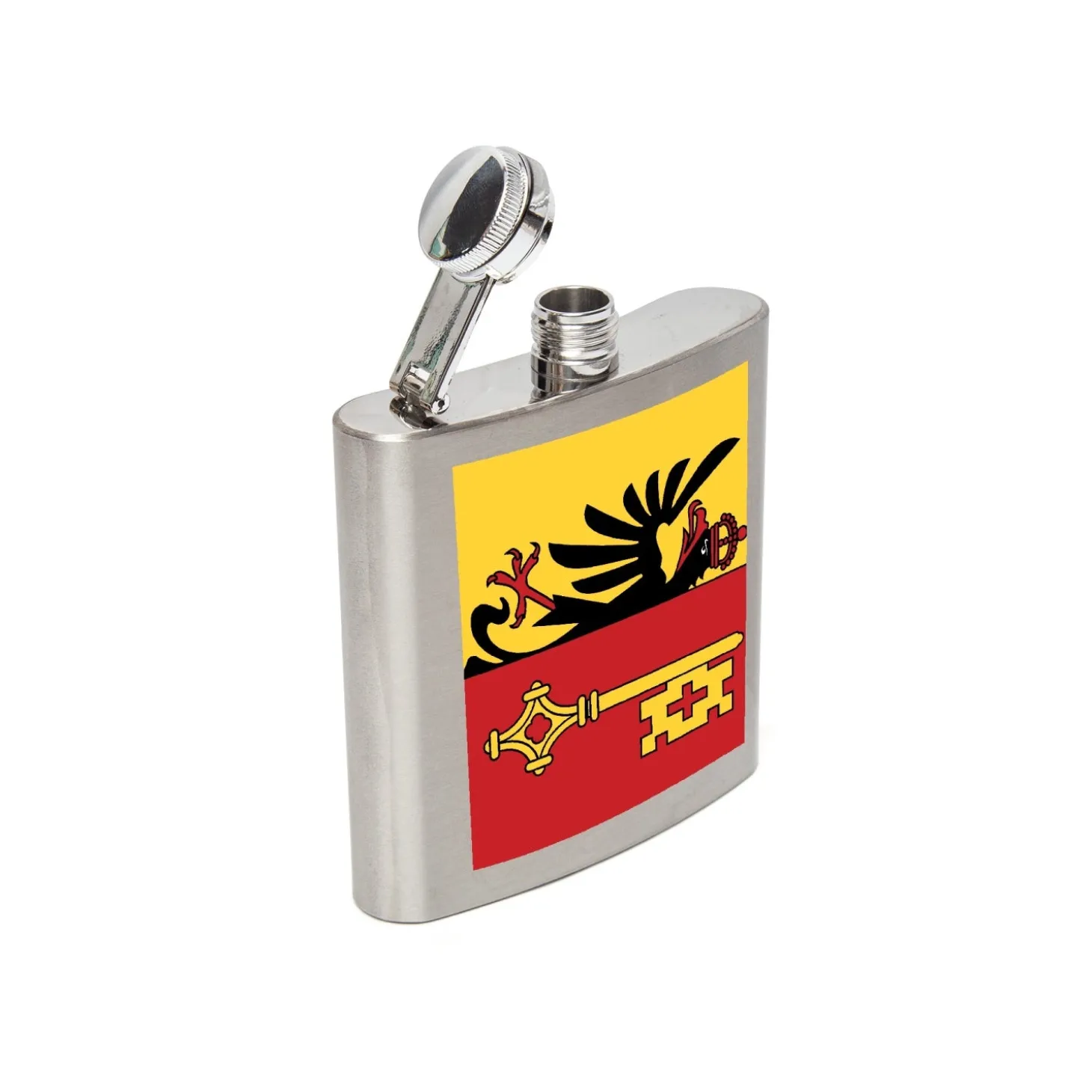 Genf Taschenflasche aus Edelstahl