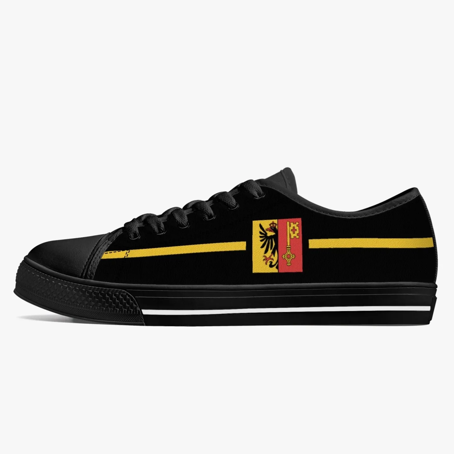 Halbschuhe Geneva - Schwarz