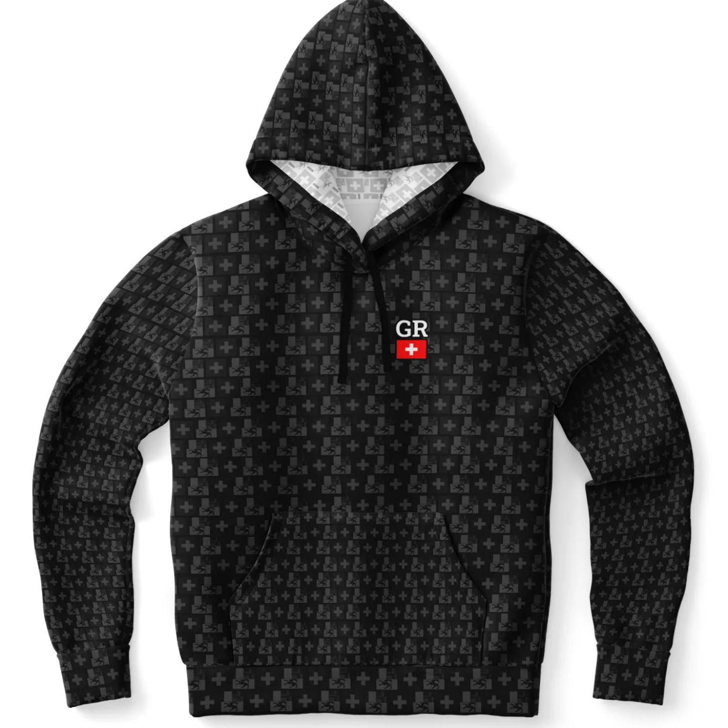 Hoodie - Graubünden Muster