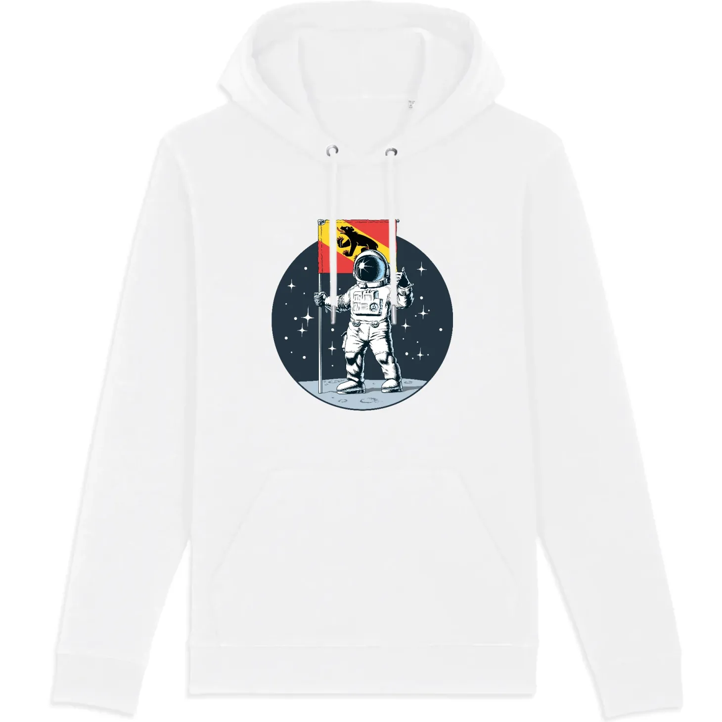 Hoodie Bern to the Moon - Premium Bio-Hoodie