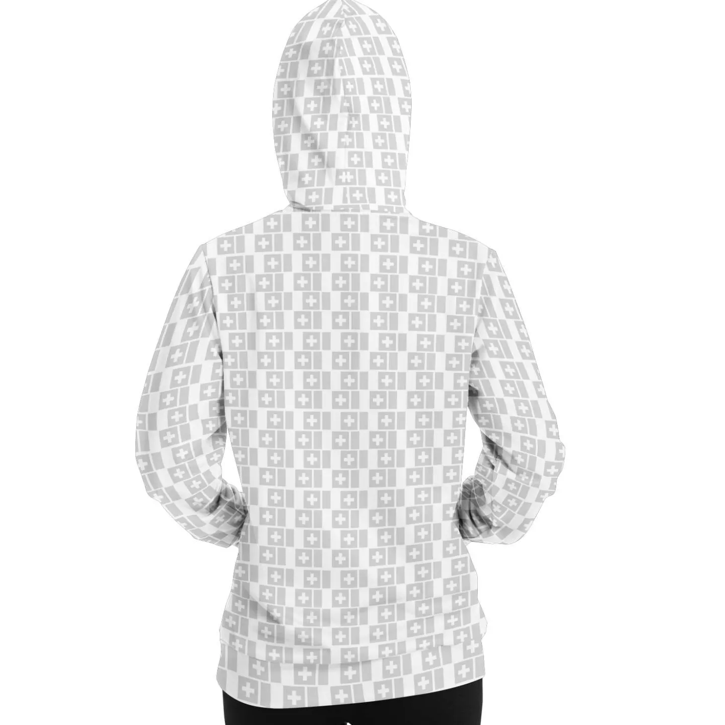 Kapuzenpullover - Luzern Muster