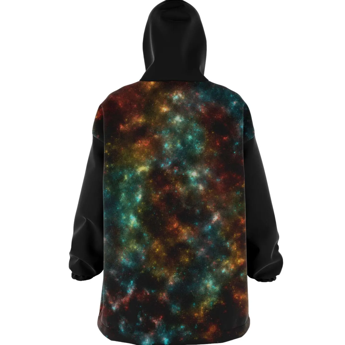 Kuscheliger Kapuzenpullover – Weltraum