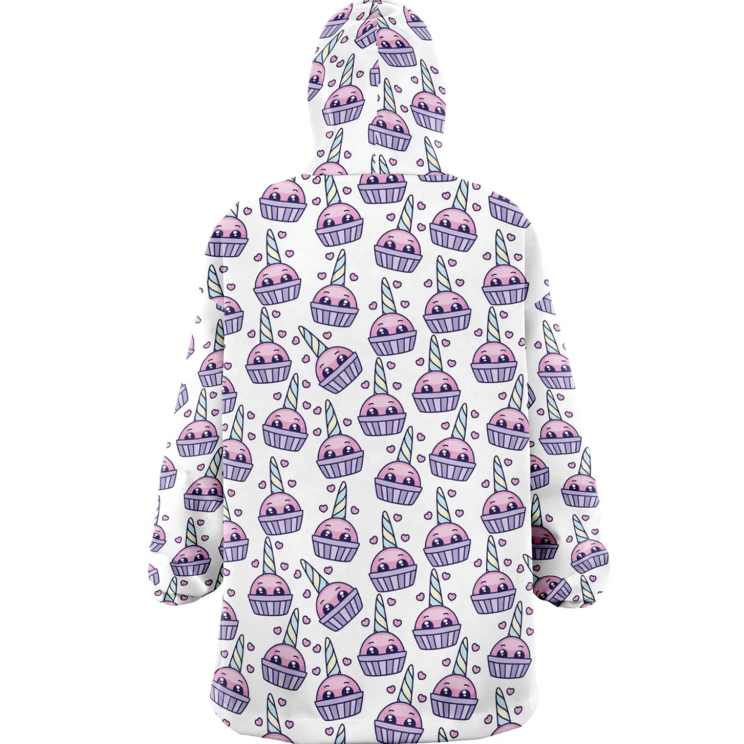 Kuscheliger Kapuzenpullover – Cupcake