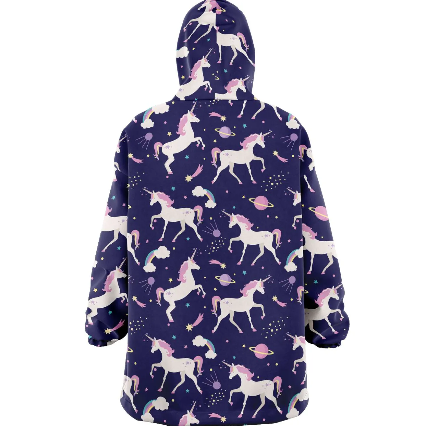 Kuscheliger Kapuzenpullover – Einhorn