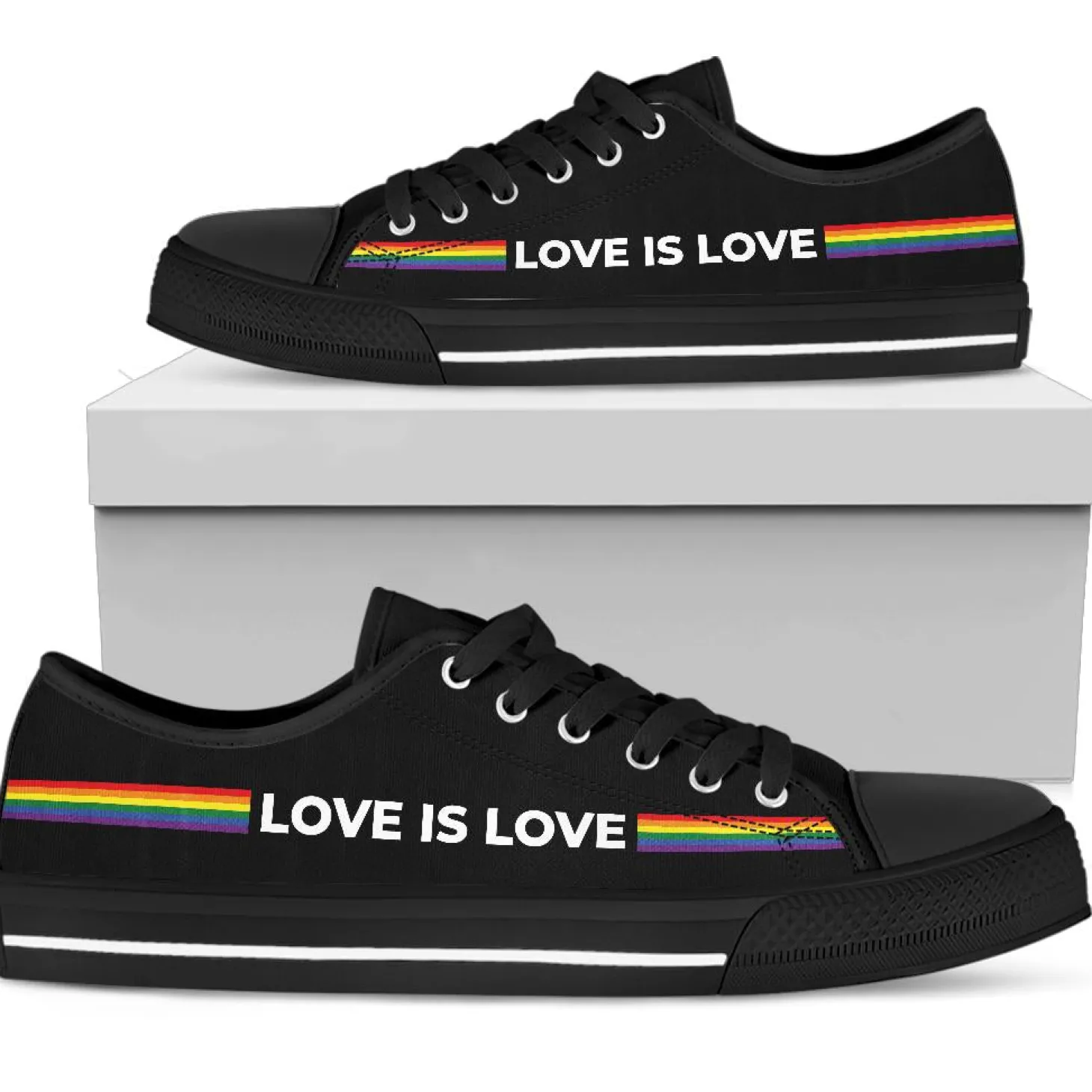 Love is Love Sneaker - Damengröße