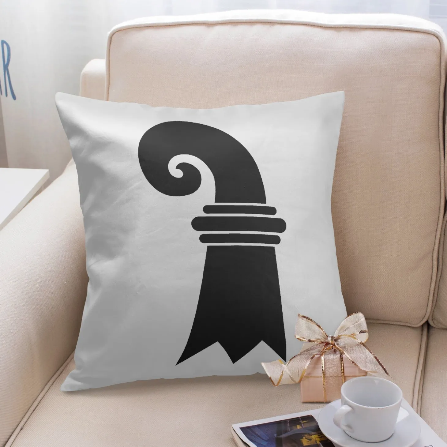 Quadratischer Kissenbezug Basel-Stadt