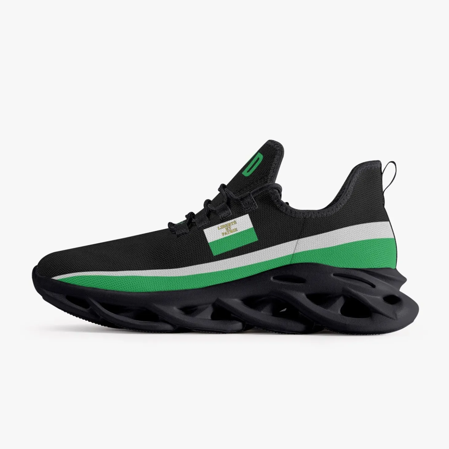 Schwarze Vaud-Sneaker – Herren Damen