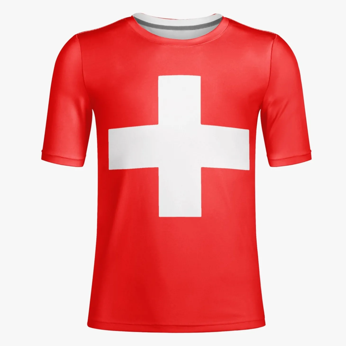 Schweiz - T-shirt Flagge