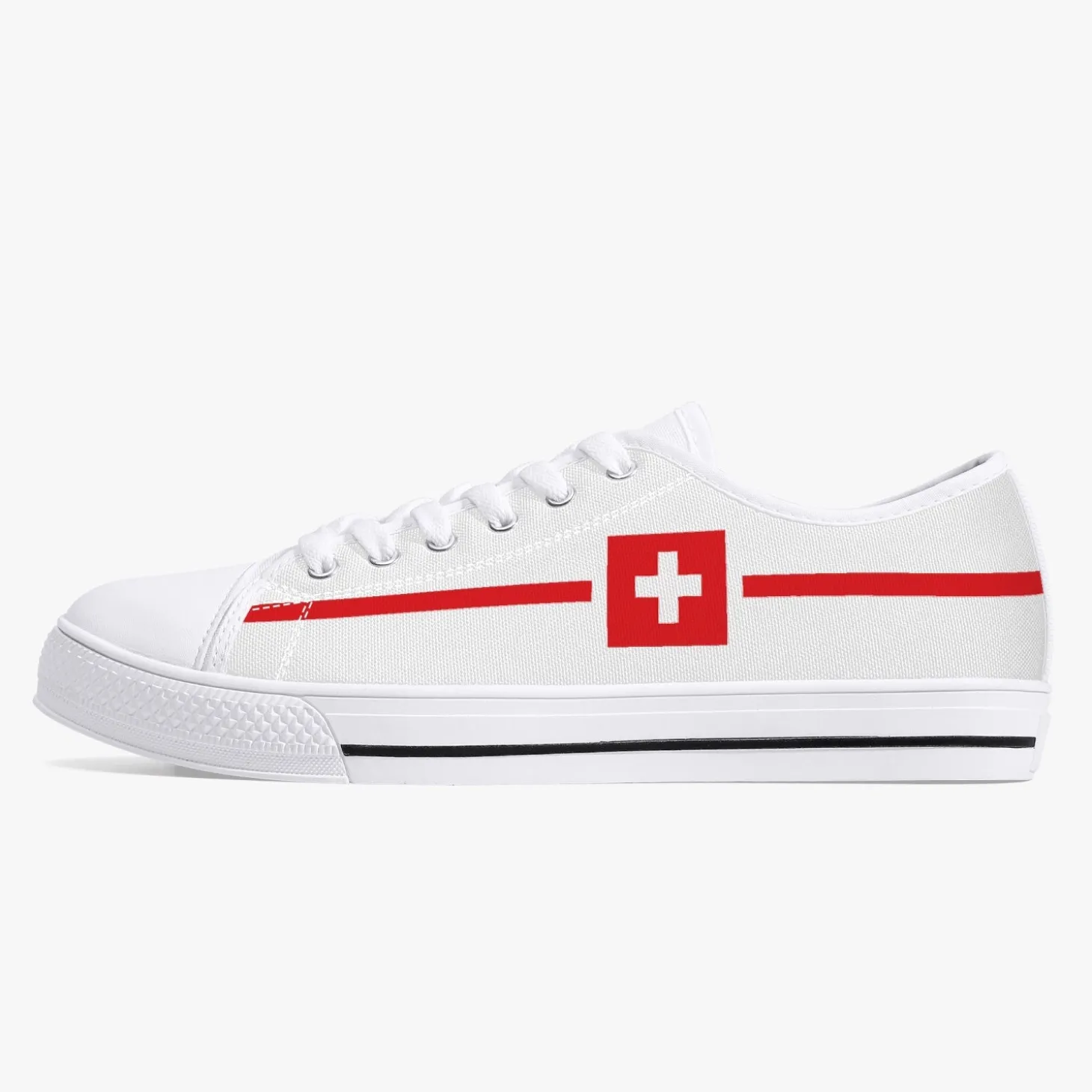 Schweizer Halbschuhe - schwarz Herren/Damen