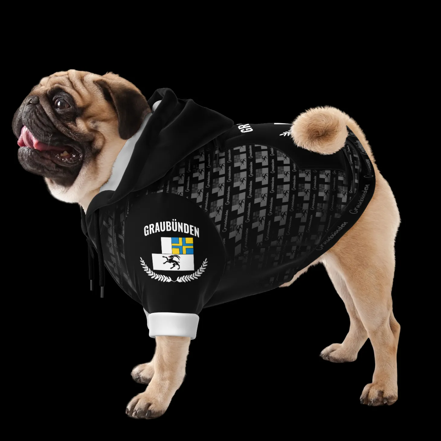 Sweatshirt für Hunde - Graubünden