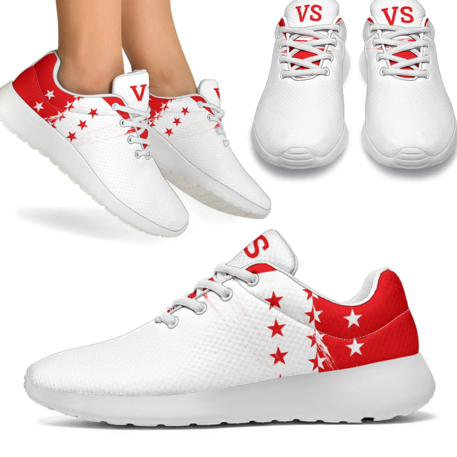 Valais Muster  Sneakers - Damengrößen