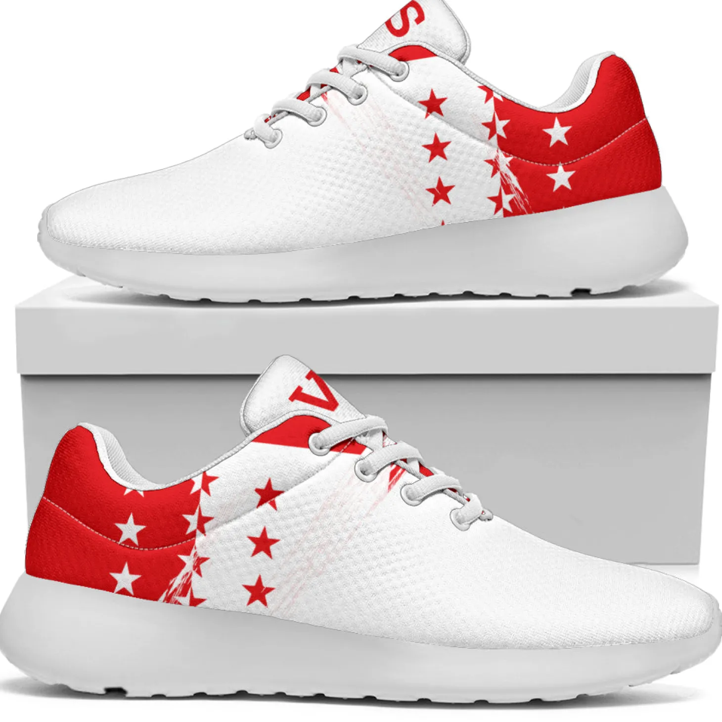 Valais Muster  Sneakers - Damengrößen