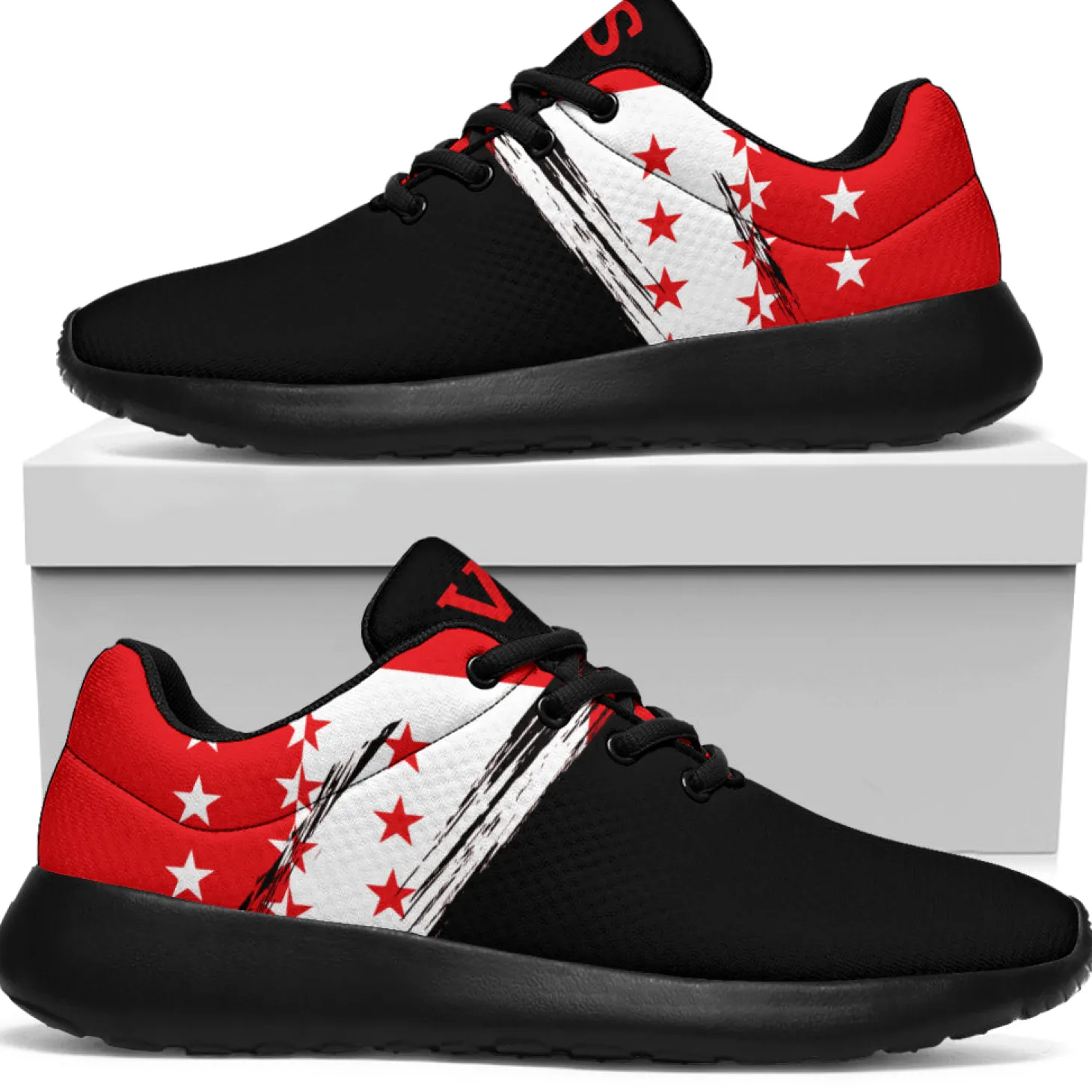 Valais Muster  Sneakers - Herrengrößen