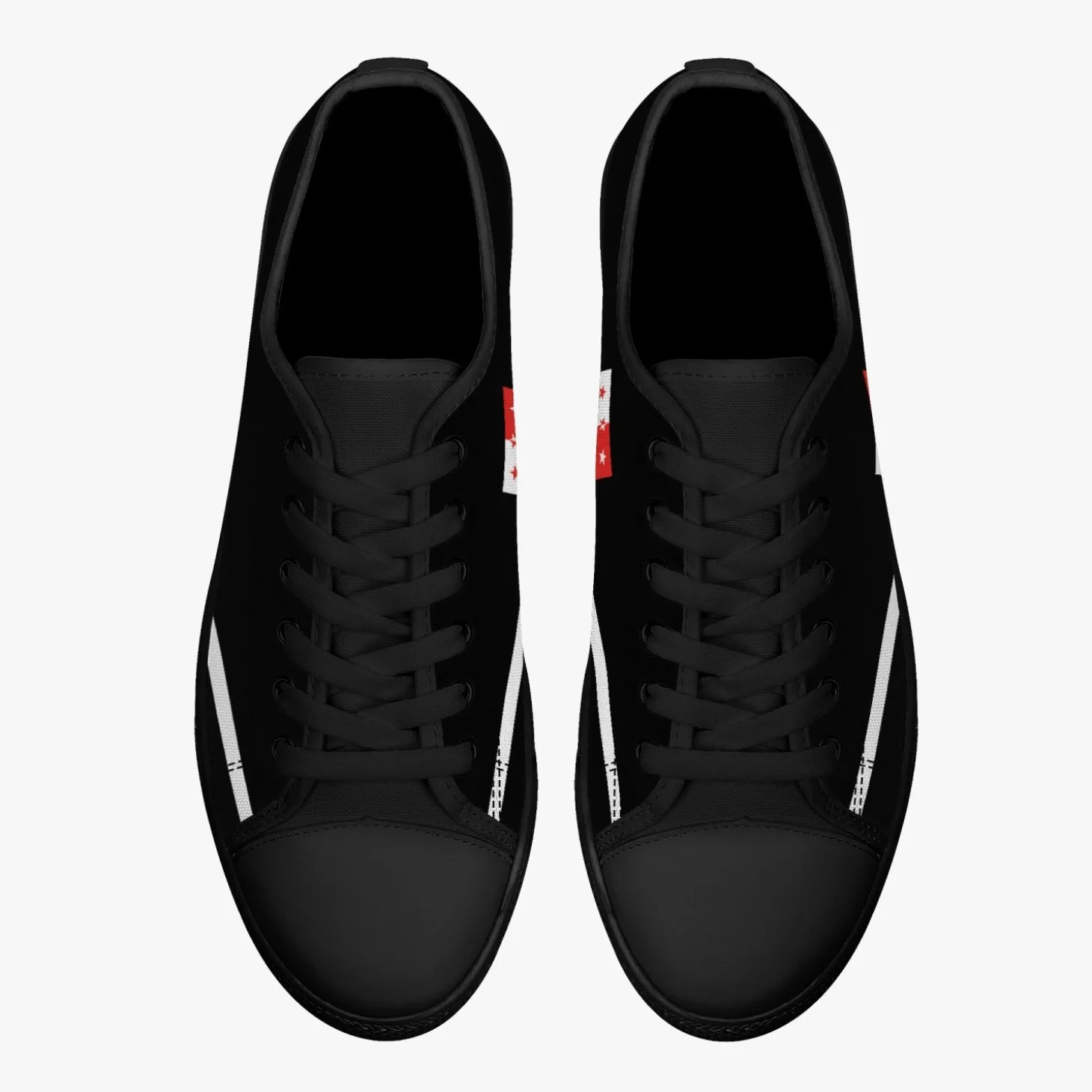 Walliser Halbschuhe - Schwarz