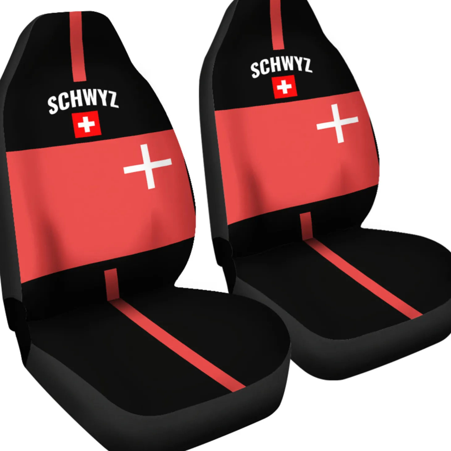 2x Autositzbezüge | Schwyz