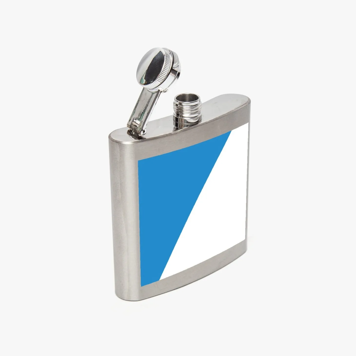 Zürich Taschenflachmann aus Edelstahl